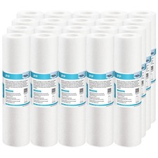 20 PACK 5 Micron Sediment Water Filters Cartridge For Reverse Osmosis 10" x 2.5"