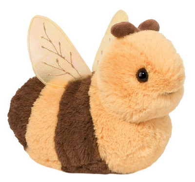Buzz 6'' Honey Bee Douglas Plush Stuffed Animal Cuddle Bumble Yellow Black Fly