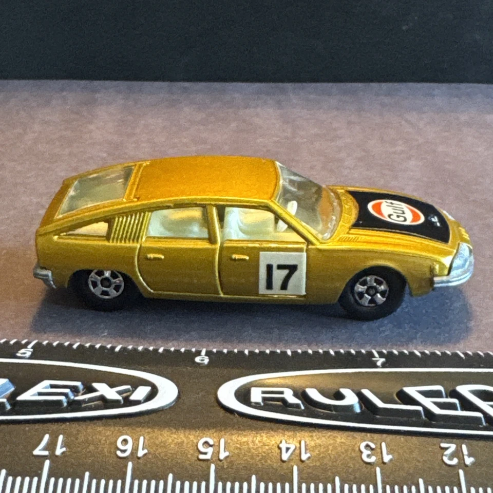 Matchbox Lesney Superfast MB56 BMC Pininfarina Gulf Unpainted Base With Decals - Image 2 of 4