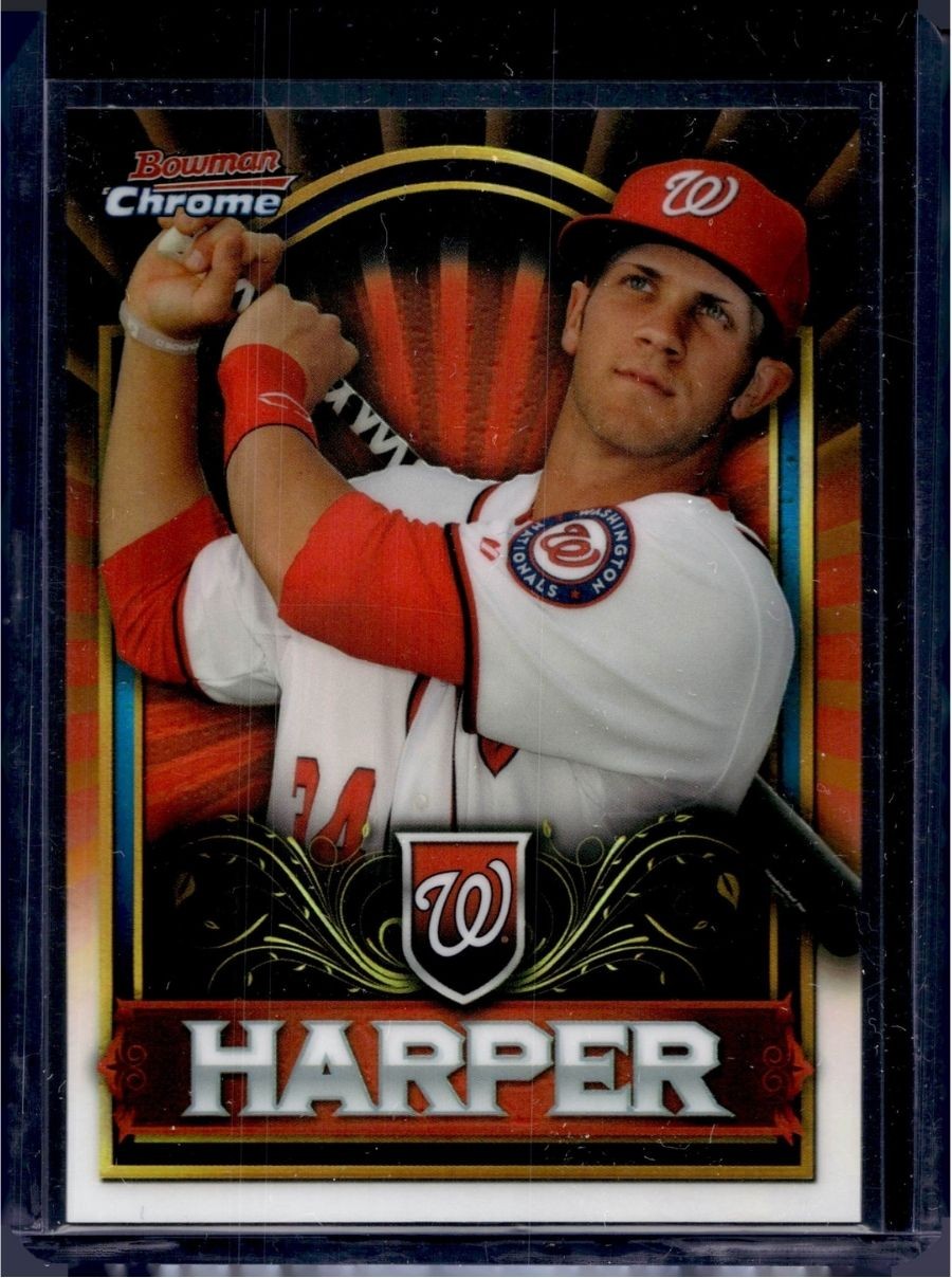 2011 Bowman Chrome #BCE1b Bryce Harper Bryce Harper Retail Exclusive : Gold
