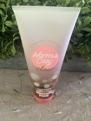 Victoria s Secret PINK WARM & COZY GLOW 24-Hour Moisture Body Lotion 8 oz NEW