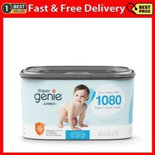 Diaper Genie Jumbo Square Refill Holds up to 1080 Newborn Diapers
