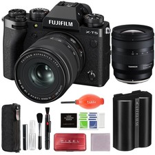 Fujifilm X-T5 Camera w/ XF 16-50mm f/2.8-4.8 Lens Tamron 11-20MM F/2.8 DI III