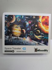 1000 Pc Space Traveler Jigsaw Puzzle Stars Solar System Astronaut