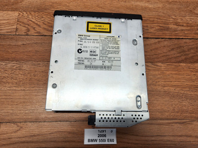   04-10 OEM BMW E60 E61 525 530 535 528 550 Front CD Changer Alpine 85k mi