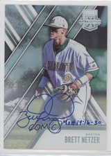 2017 Panini Elite Extra Edition Auto Brett Netzer #50 Auto 3l7