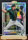 2021 Bowman Chrome 1st MASON MILLER Rookie Refractor RC