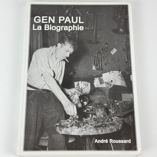 Gen Paul La Biographie Black & White Art Artist Coffee Table Hardback Book - Foto 1 di 11