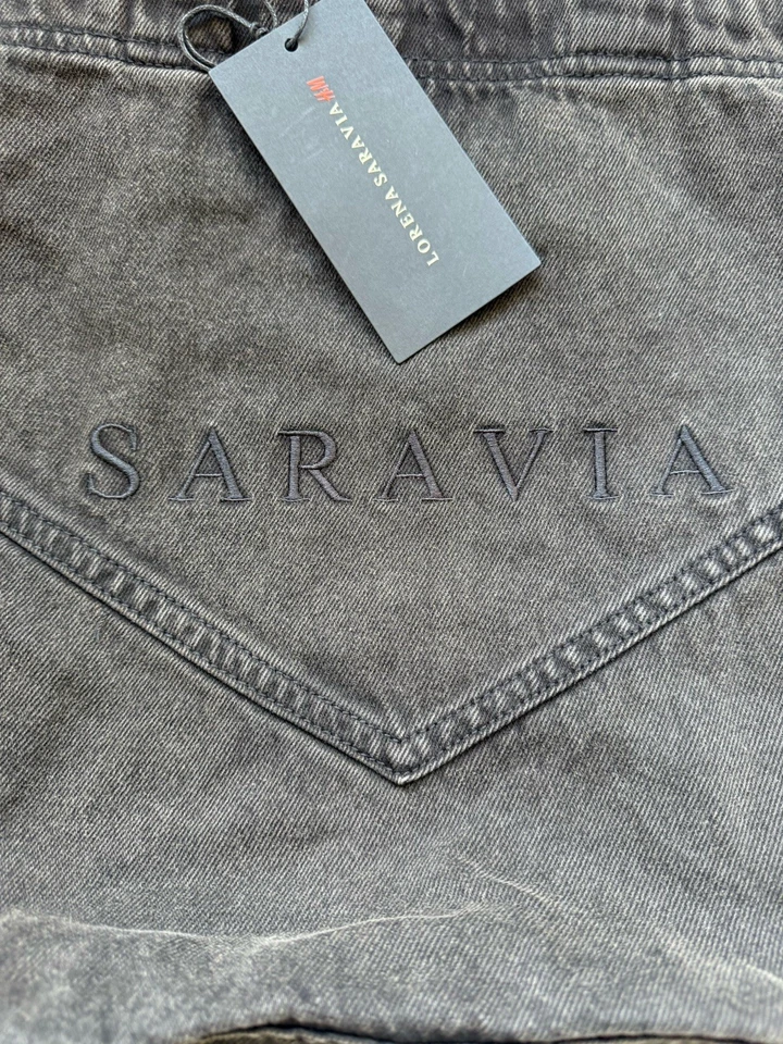 Bolso de Mano H&M X Lorena Saravia Denim Mujer Talla Única Edición Limitada Nuevo Foto 3 de 4