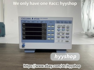 1PCS  Yokogawa WT333E Three phase Digital Power Meter /hyy
