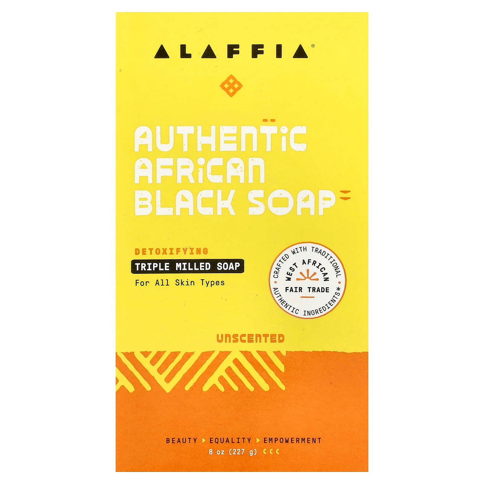 Натуральное Африканское Черное мыло тройного помола для всех типов кожи без запаха 2090₽