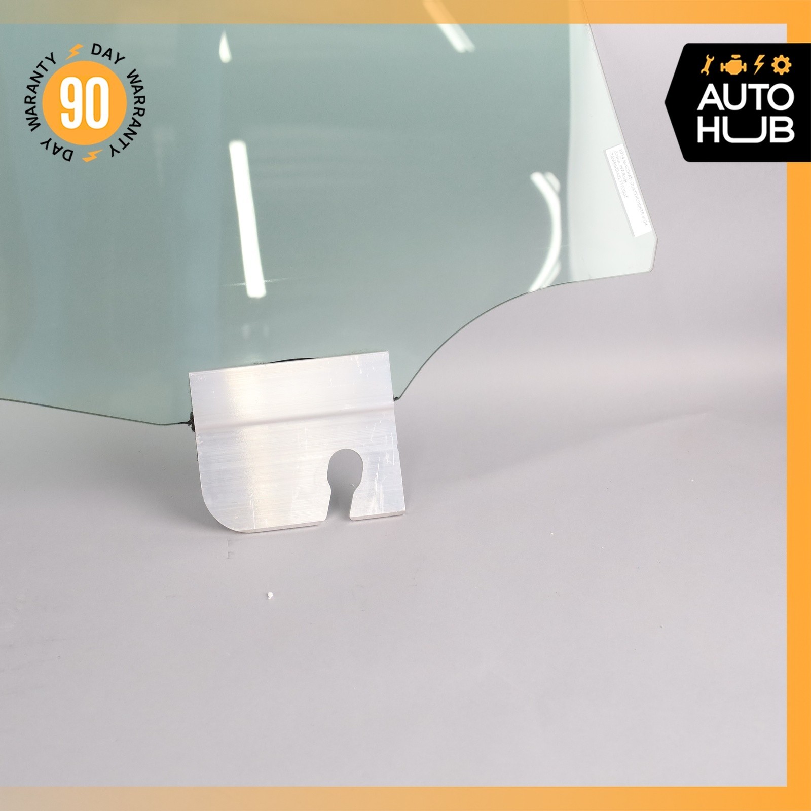 14-22 Maserati Quattroporte M156 S Q4 Rear Right Side Door Window Glass OEM
