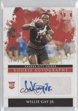 2020 Panini Impeccable Rookie Auto Silver 18/49 Willie Gay Jr #167 Auto rf2