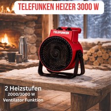 TELEFUNKEN 3-kW-Industrie-Heizer THL-3KW