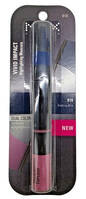 NEW Max Factor Vivid Impact Highlighting Mascara- 910 BLUSHING BLUE