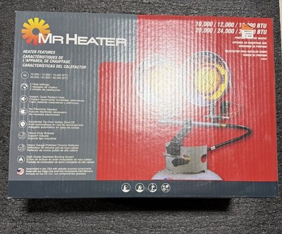 *NEW* Mr.Heater Double Tank Top Outdoor Propane Heater MH30T 30,000 BTU