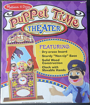 Deluxe Wooden Puppet Theater