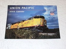 2003 Union Pacific Calendar