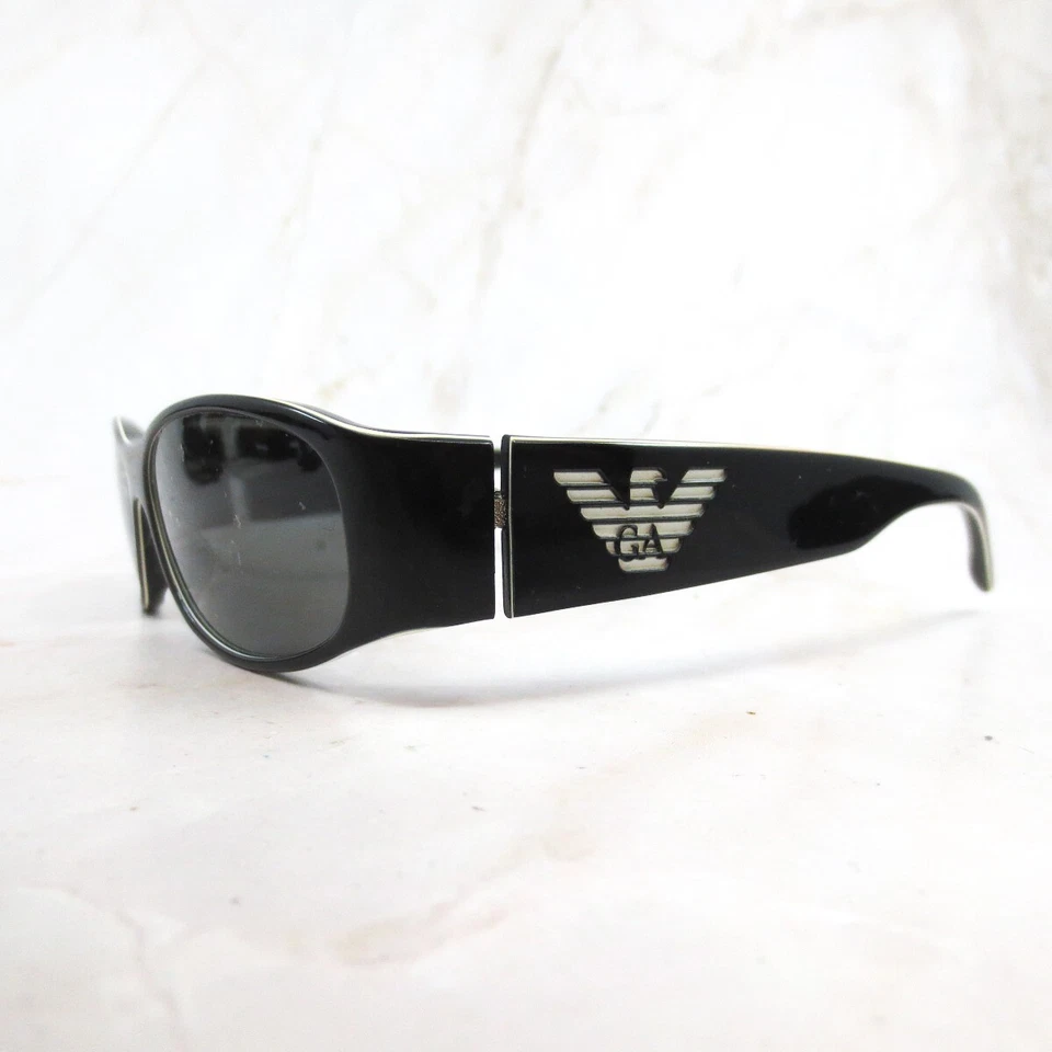 Emporio Armani Sunglasses Frame EA 9255/S-5Y4BM Men's Black Full Rim 54-14-125 - Image 2 of 4