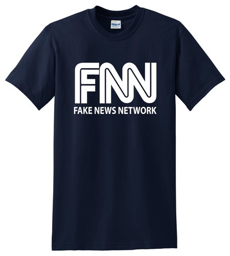 FNN Funny CNN T-Shirt Fake News Trump President Tee Shirt S-5XL - Picture 8 of 15