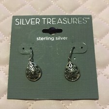 Sterling Silver Silver Treasures Earrings New With Tags