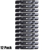 12PK Mower Blades For John Deere GY20852 GX21784 LA140 LA145 LA165 D140 D150