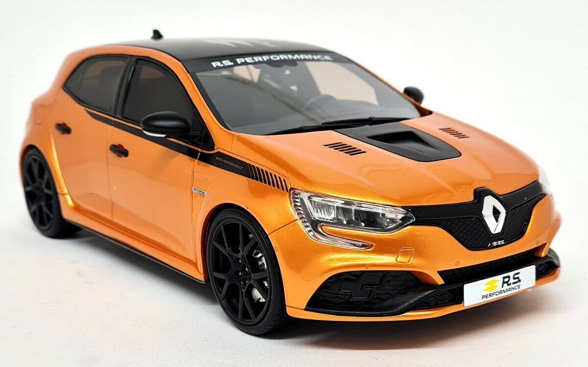Otto 1/18 - Renault Megane 4 RS Performance Kit Orange Tonic Resin