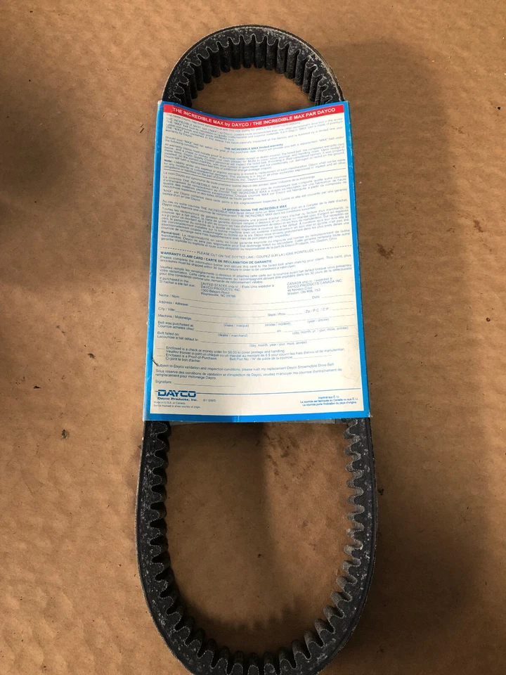 Cinturón de turismo Dayco MAX Ski-Doo Arctic Cat 470 MAX1048 El Tigre Formula MX Summit Foto 2 de 2