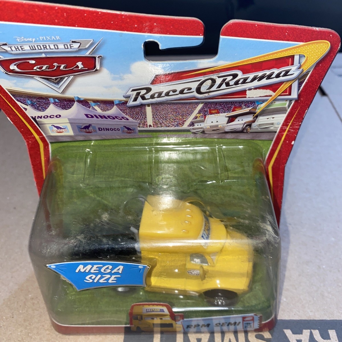 Disney PIXAR World of Cars - Race O Rama Mega Size RMP SEMI | eBay