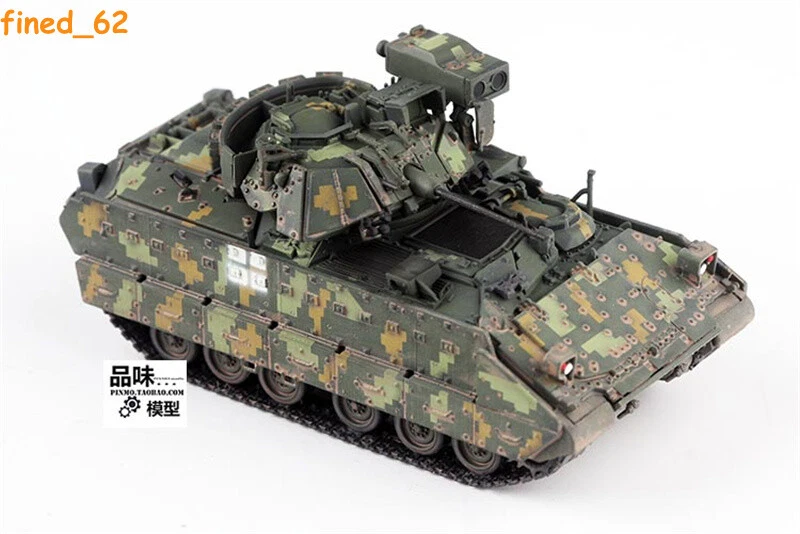 1/72 Ukrainian M2A2 ODS 63507 Bradley Infantry Tank Finished Model Display Toys - Image 3 of 4