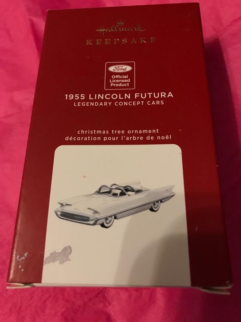 Hallmark Keepsake Ornament 2020 Legendary Concept Cars 1955 Lincoln