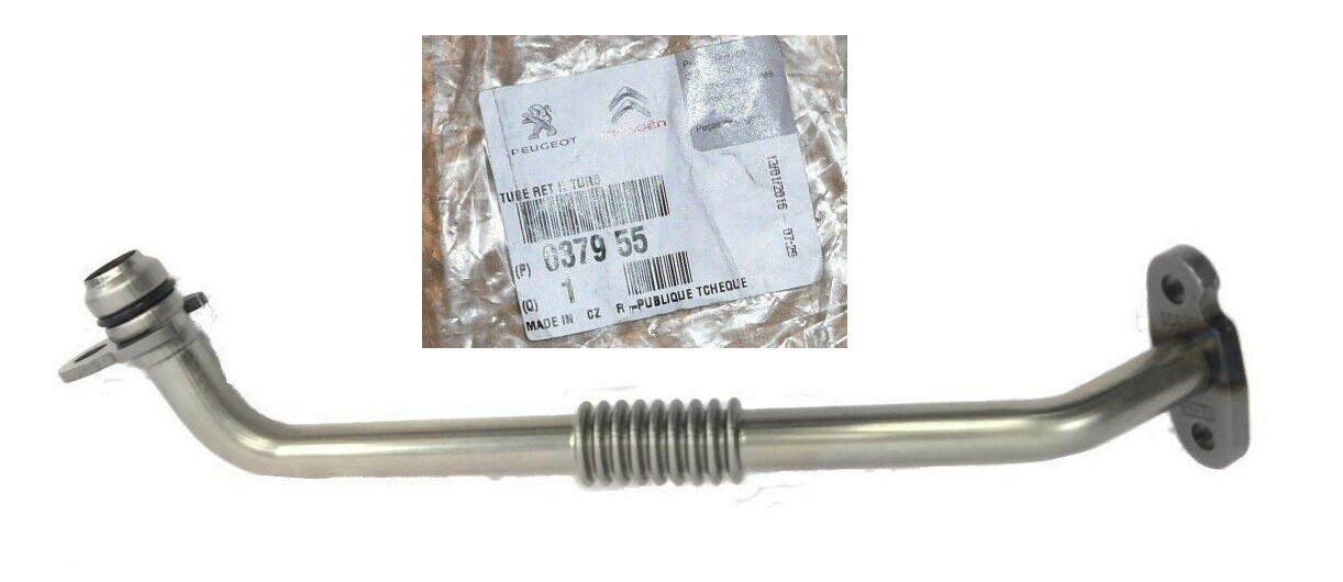 Durite de turbo originale 0379.55 neuve en élastomère renforcé pour Jumper et Ducato
