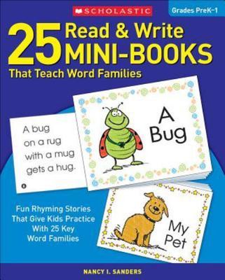 25 Read and Write Mini-Books That Teach Word Families - VERY GOOD