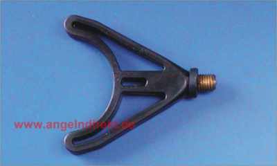 Delta Fishing U-Ruten Auflage Rod Rest Ruten Halter für Rod Pod & Bankstick Kva