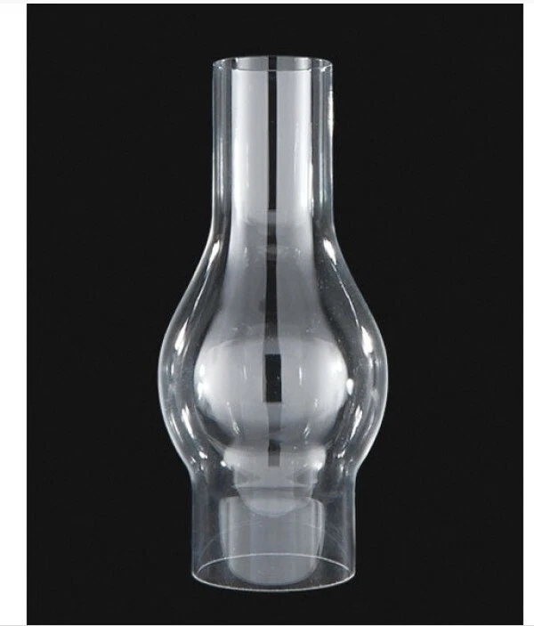 B&P LAMP SUPPLY BP Lamp 2 1/8" x 6 1/2" Clear Glass Lamp Chimney #57908