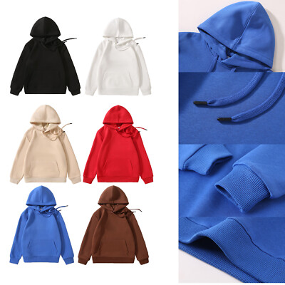 Kids Girls Hoodie Casual Sweatshirts Spring Pullover Cotton Top Long Sleeve