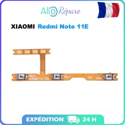 Nappe Volume Per Xiaomi Mi 11i - Tasto Volume Nero - Ricambio Originale M2012K11G