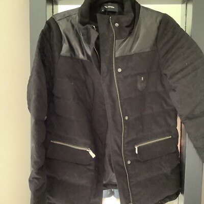 The Kooples Down Jacket with detachable fur-lined hood UK