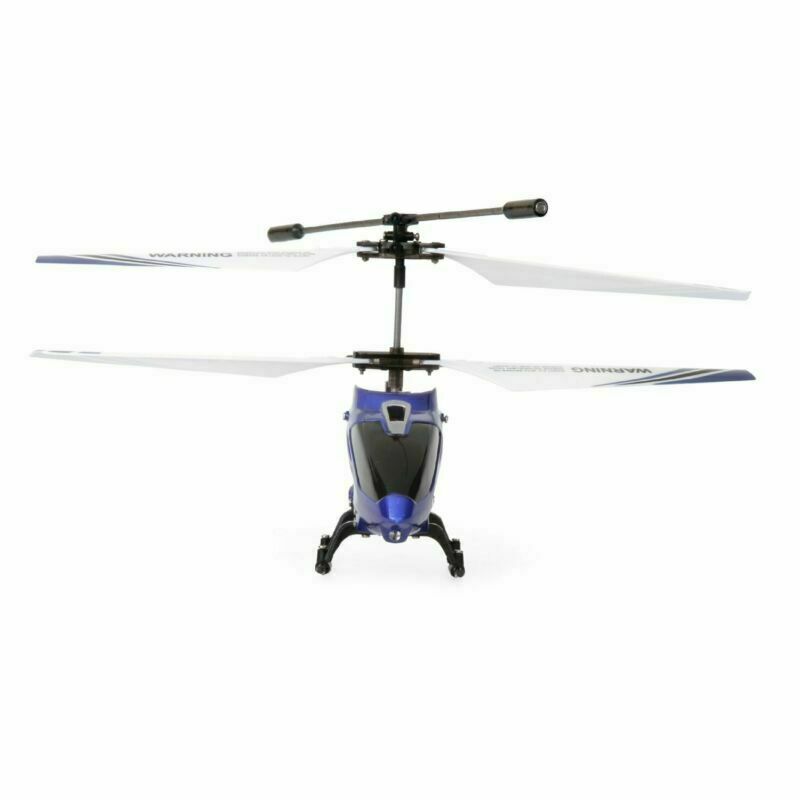 SYMA S107G Elicottero RC 3.5 Canali Con Giroscopio – Giocattolo Volante Per Interni, Blu