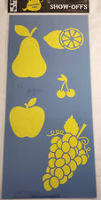 Show-Offs Decorative Stencils - FRUIT - 1 sheet