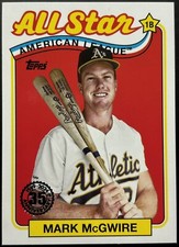 Mark McGwire-2024 Topps Series 2-#89ASB-37-All-Star-Oakland Athletics-MINT!!!