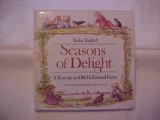 TASHA TUDOR SEASONS OF DELIGHT: YEAR on an OLD FASHIONED FARM (1986 POP-UP