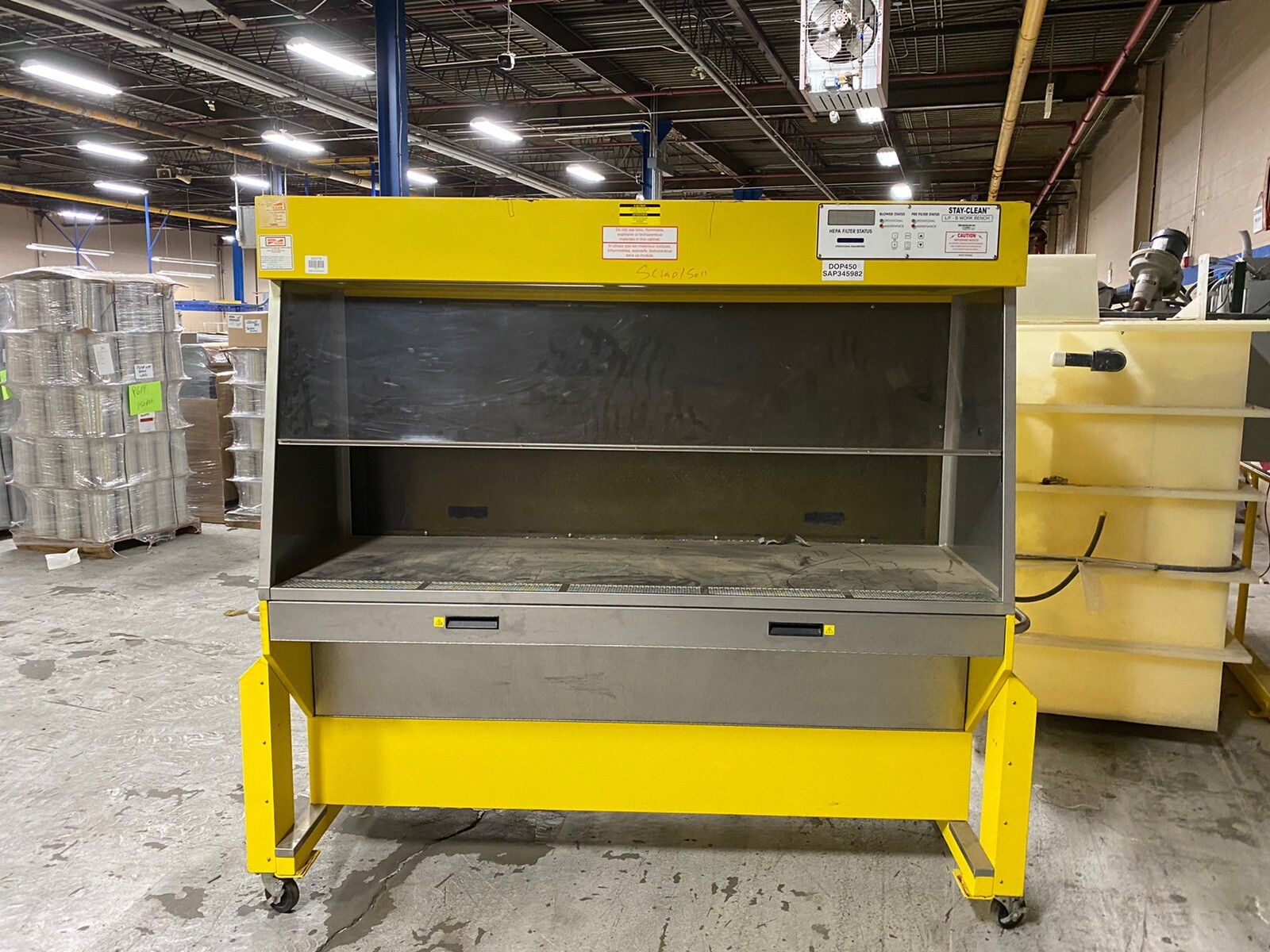 LAB PRODUCTS INC. Stay Clean 30910ELD Fume/Bio Safety Hood eBay