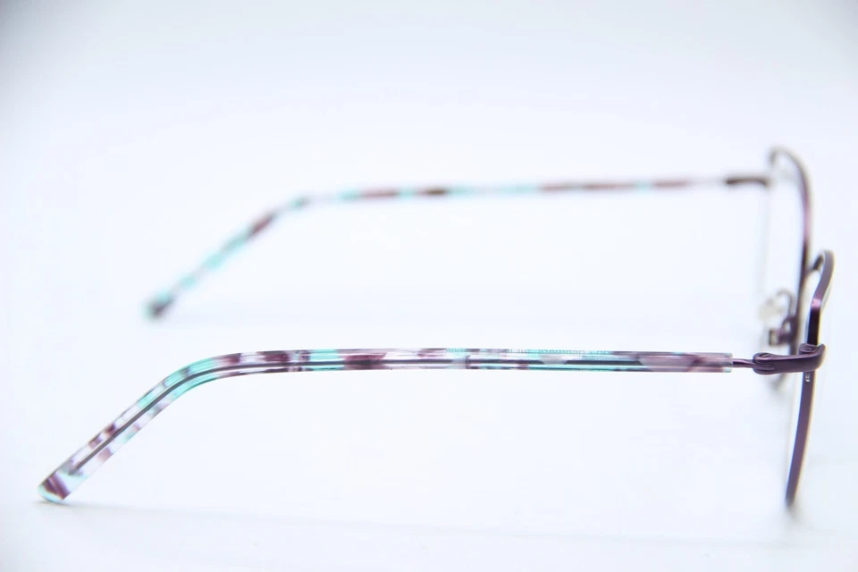 NUEVAS GAFAS PRODESIGN DINAMARCA 3170 C. 3021 MONTURAS AUTÉNTICAS AZUL PÚRPURA 52-17 Foto 4 de 4