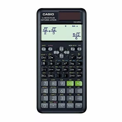 Casio FX-991ES PLUS 2nd Edition Scientific Calculator 417 Functions student use - Picture 1 of 3