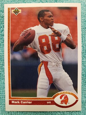 1991 UPPER DECK MARK CARRIER #231 TAMPA BAY BUCCANEERS