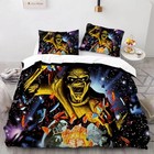 SKULL&Maiden-LOGO Bedding Set Quilt Duvet Cover Bedclothes pillowcase 3pcs/set