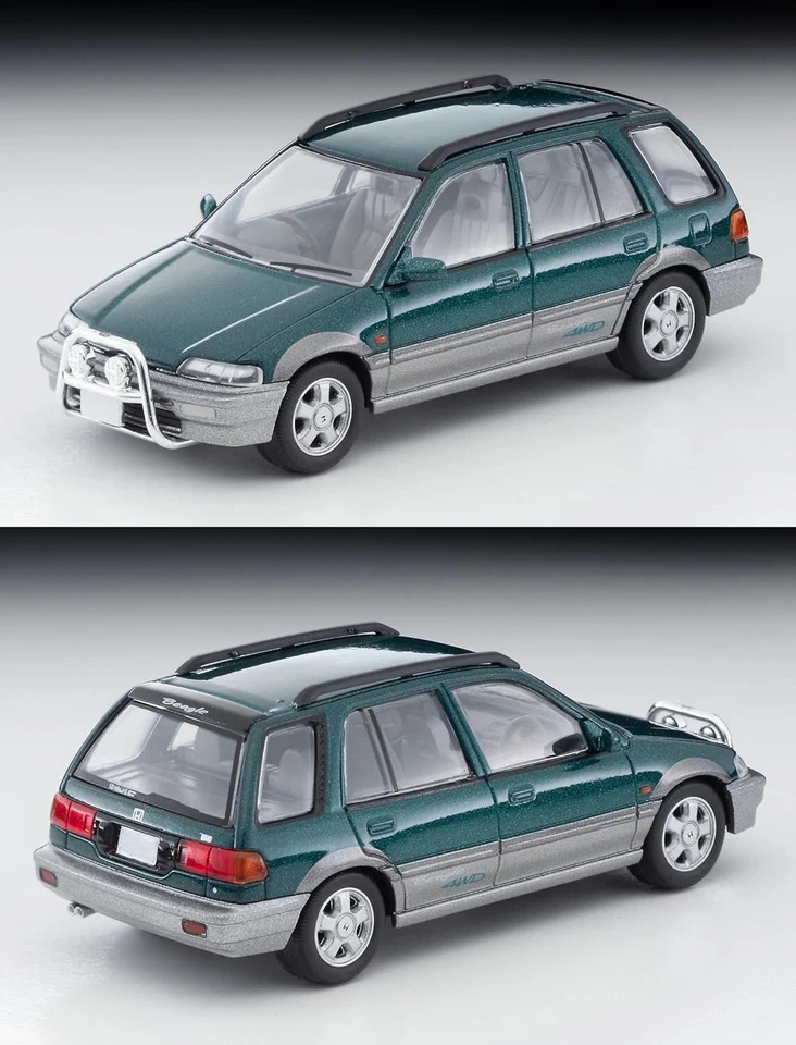 Tomica Vintage Honda Civic Shuttle Beagle Metal Diecast Car Mode 1/64 l LV-N293b - Image 2 of 4