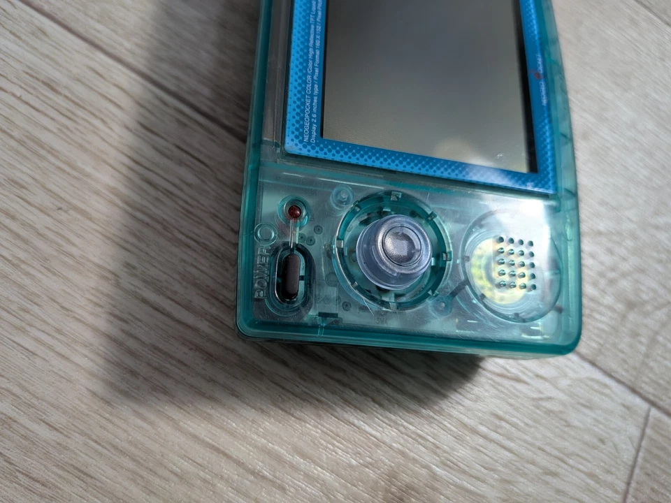 Neo Geo Pocket SNK Color Console IPS LCD Backlight Model Clear Blue 2 - Image 3 of 4