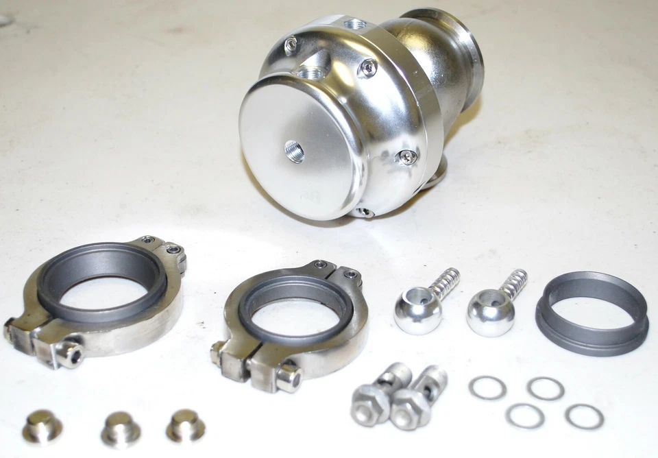 Wastegate PRATA Universal EMUSA 38MM V-BAND 14PSI - Imagem 2 de 4